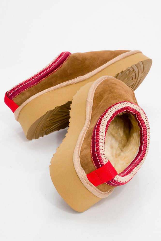 kadin-platform-taban-terlik-CAMEL SUET -UGG251501-0083955_0